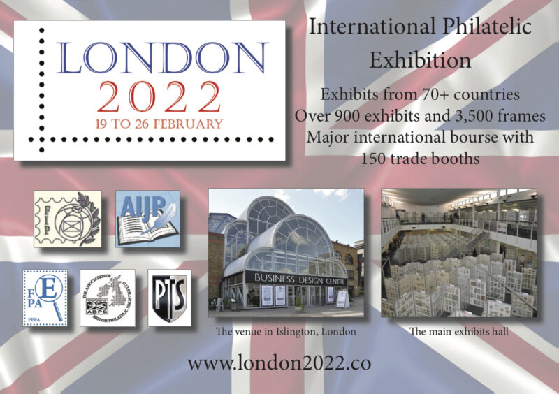 London 2022 International Stamp Exhibition